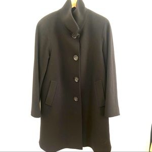 CINZIA ROCCA Wool Cashmere Coat - Black
